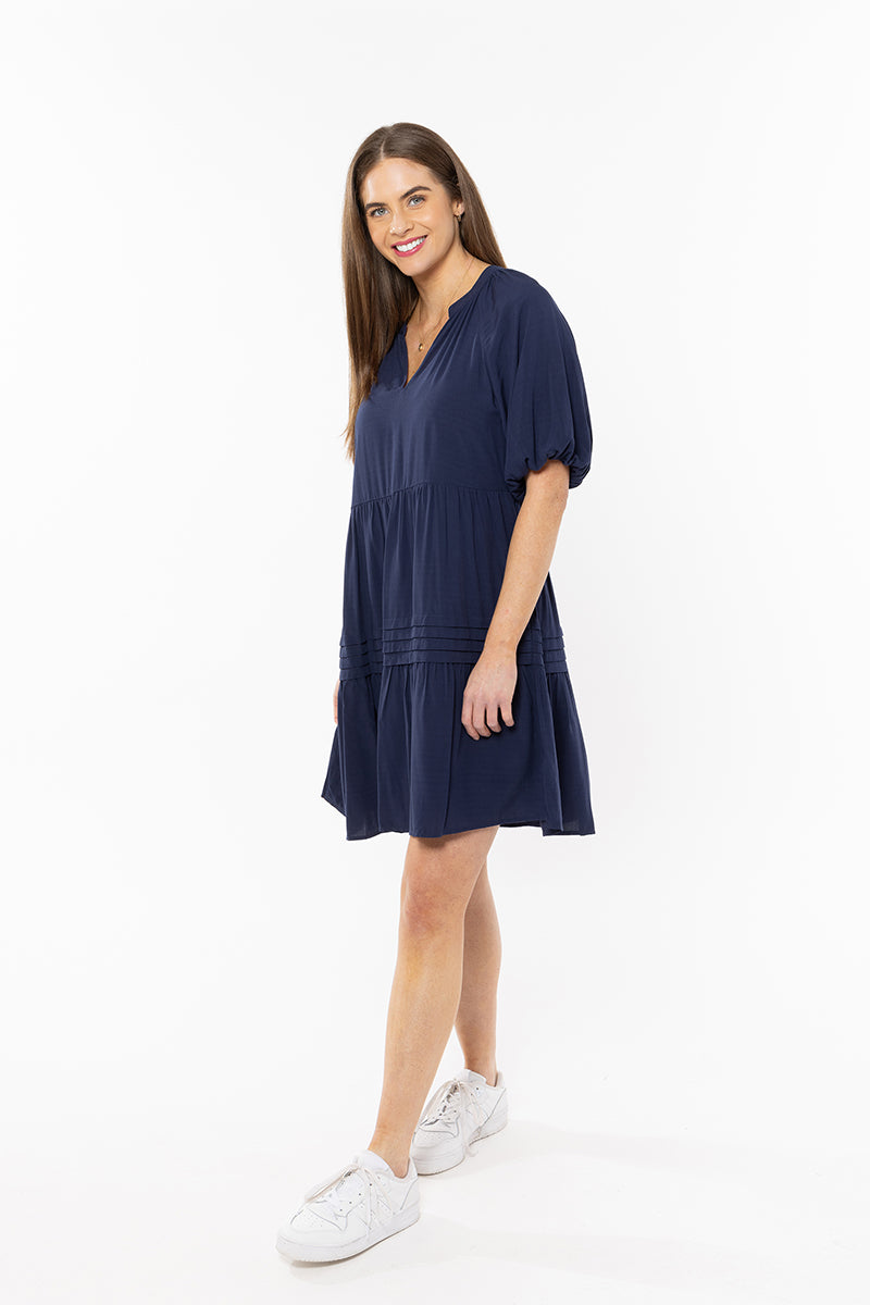 Courageous Mini Dress Navy