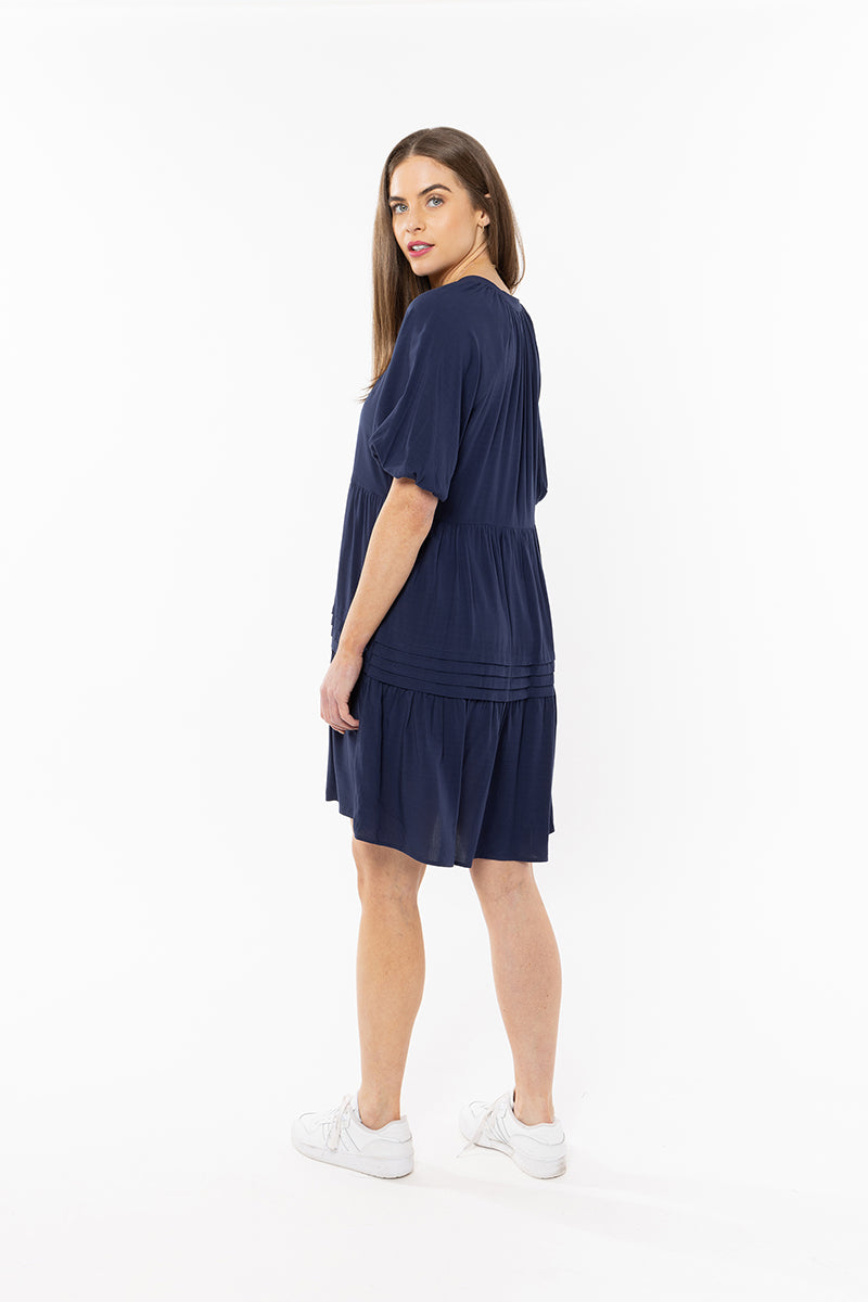 Courageous Mini Dress Navy