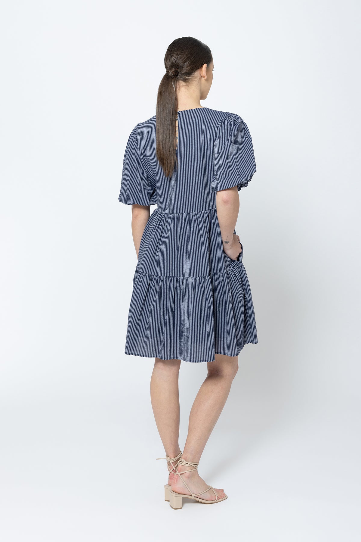 Revival Dress Navy