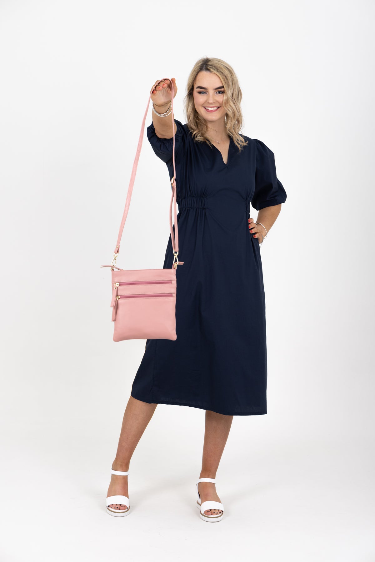 City Of Galway Dress Navy