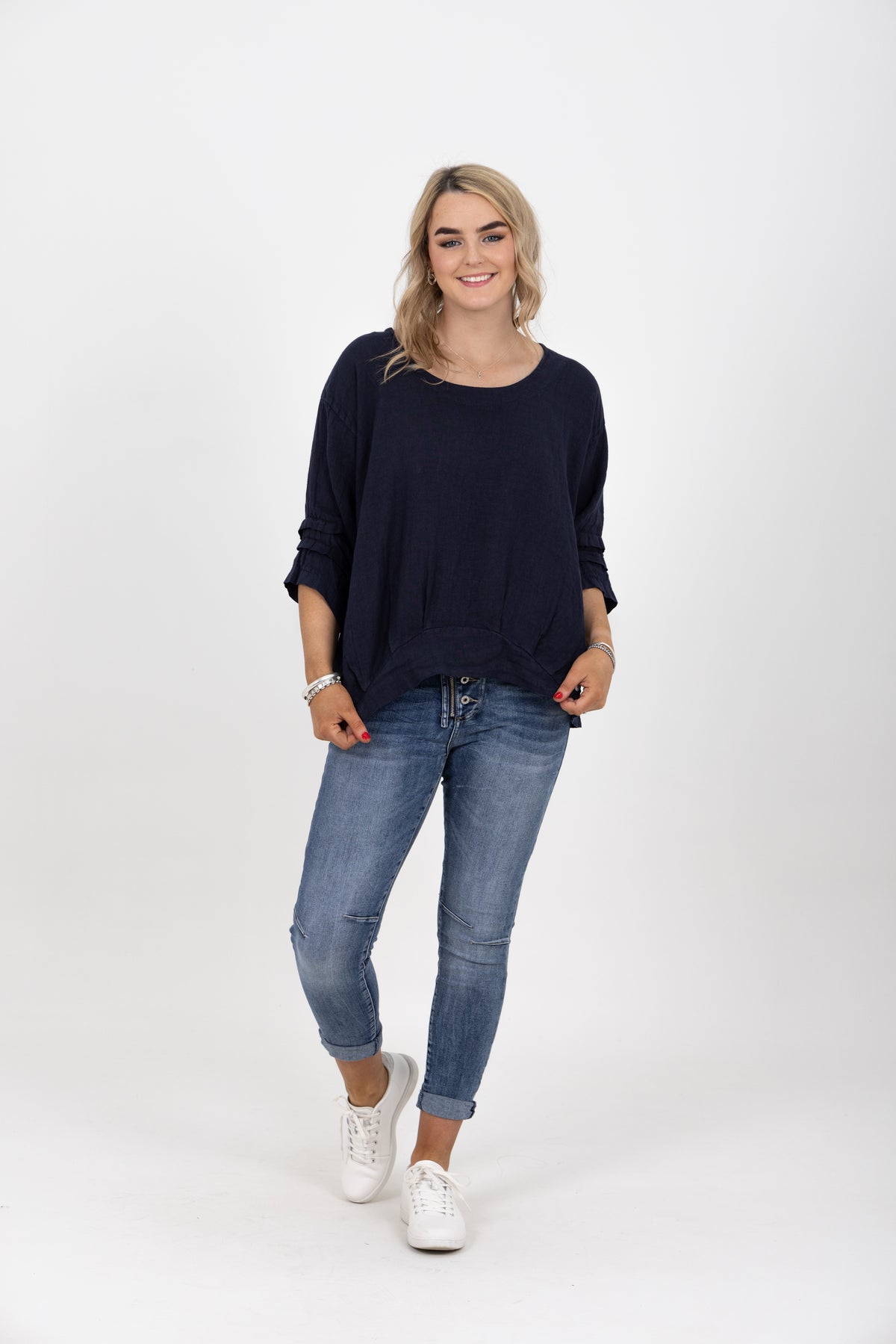 Sadie Top Navy