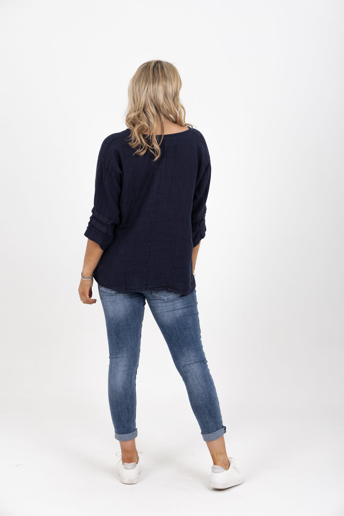 Sadie Top Navy