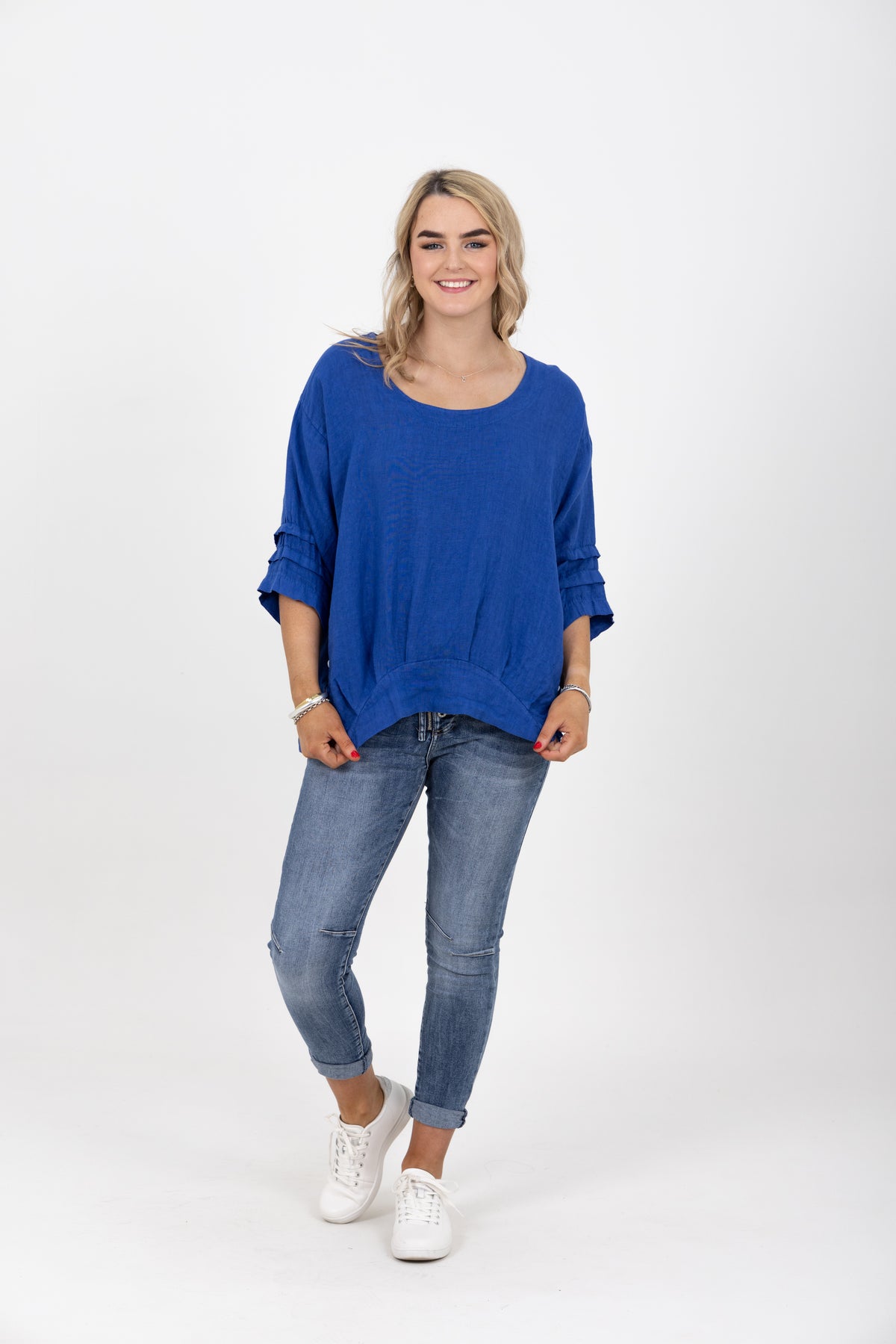 Sadie Top Royal Blue - EXCLUSIVE TO MINT