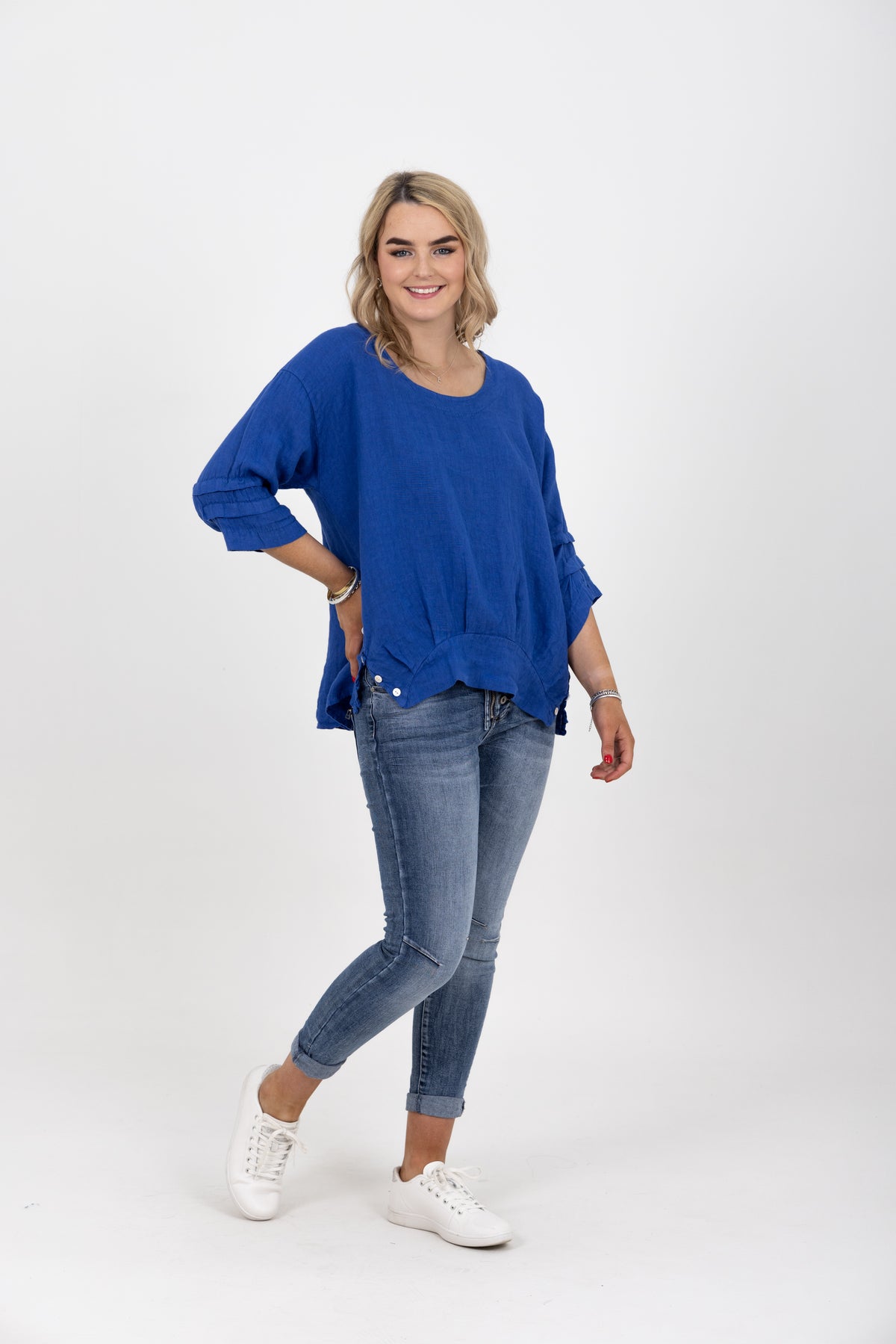 Sadie Top Royal Blue - EXCLUSIVE TO MINT