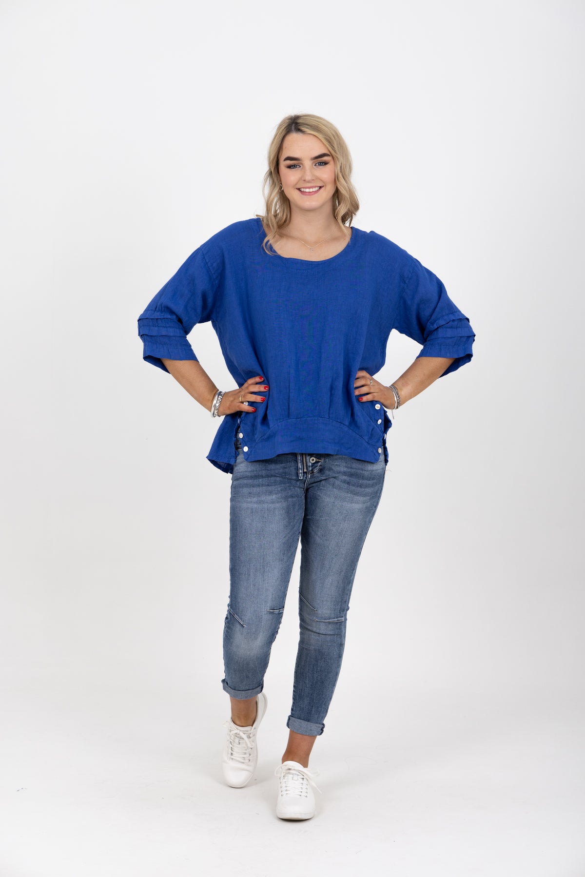 Sadie Top Royal Blue - EXCLUSIVE TO MINT