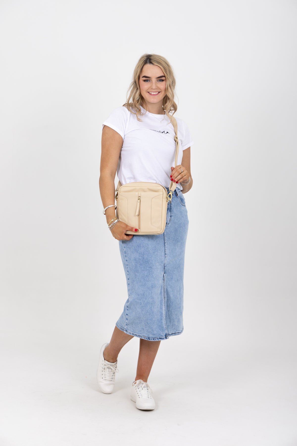 Phoebe Denim Skirt Blue Wash