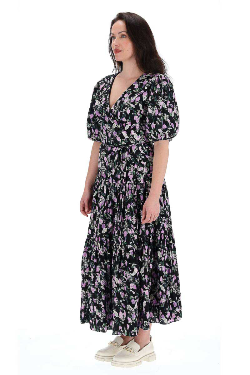 Sky Maxi Wrap Dress