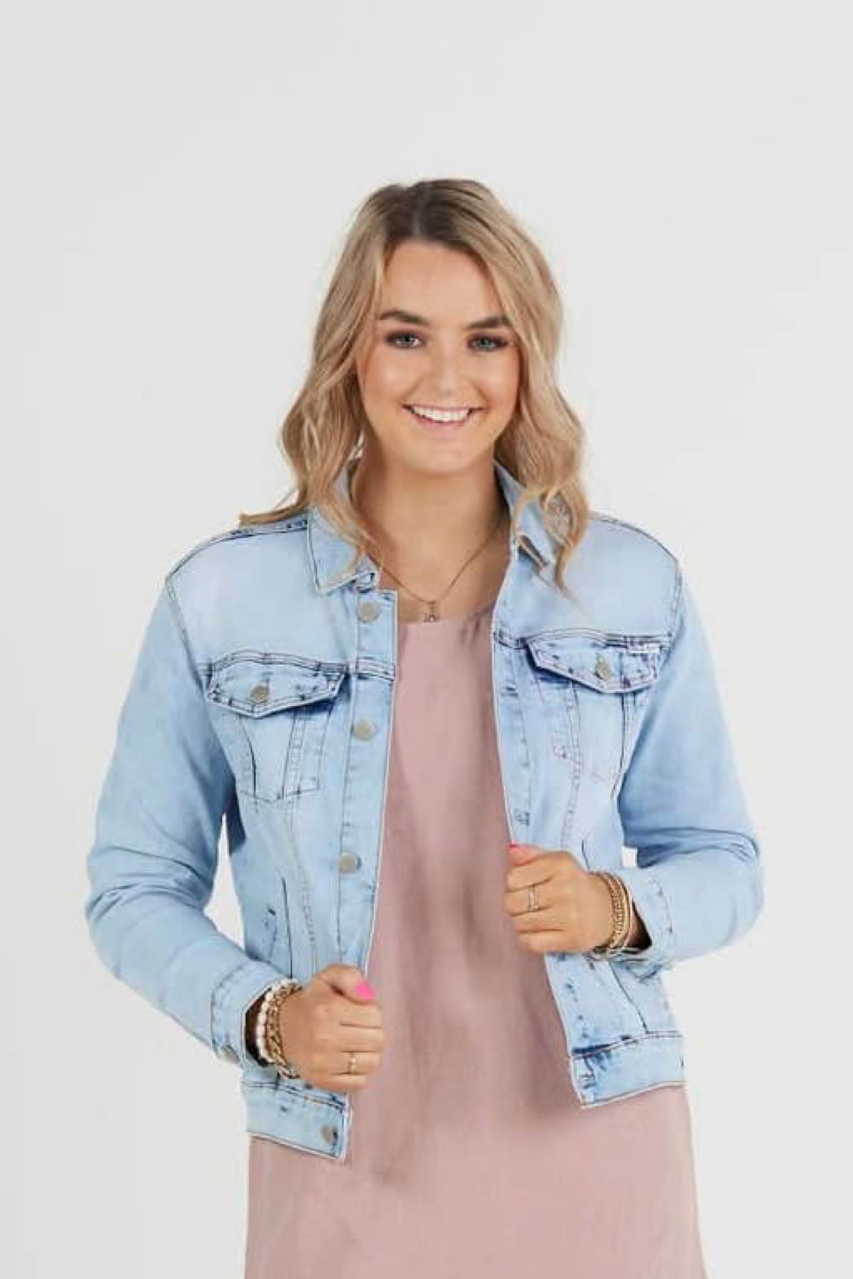 Classic Denim Jacket Snow Wash