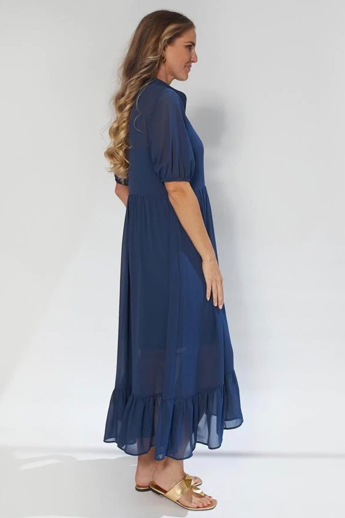 Calypso Dress Indigo