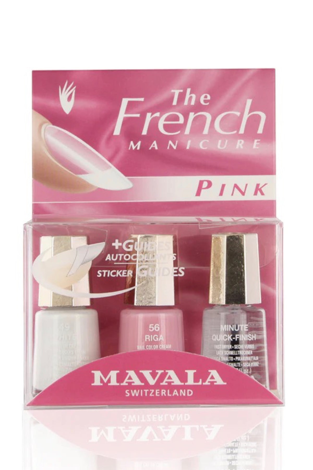 French Manicure Kit Pink