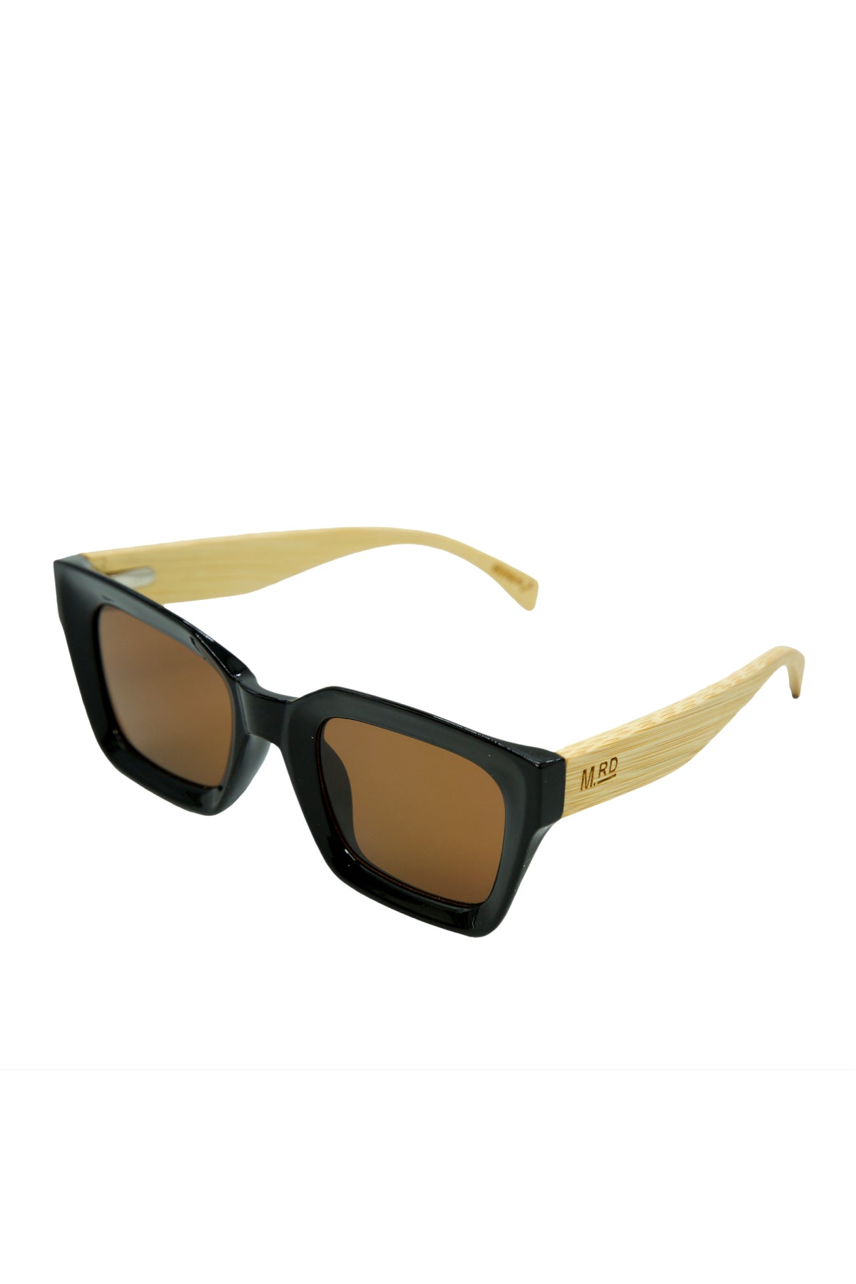 Weekender Sunnies Black With Wood