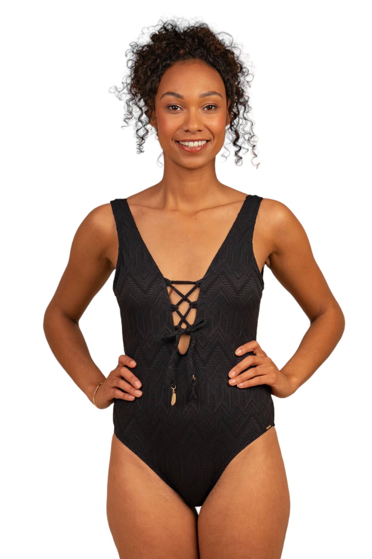 Piha Gelato Lacing One Piece Swimsuit