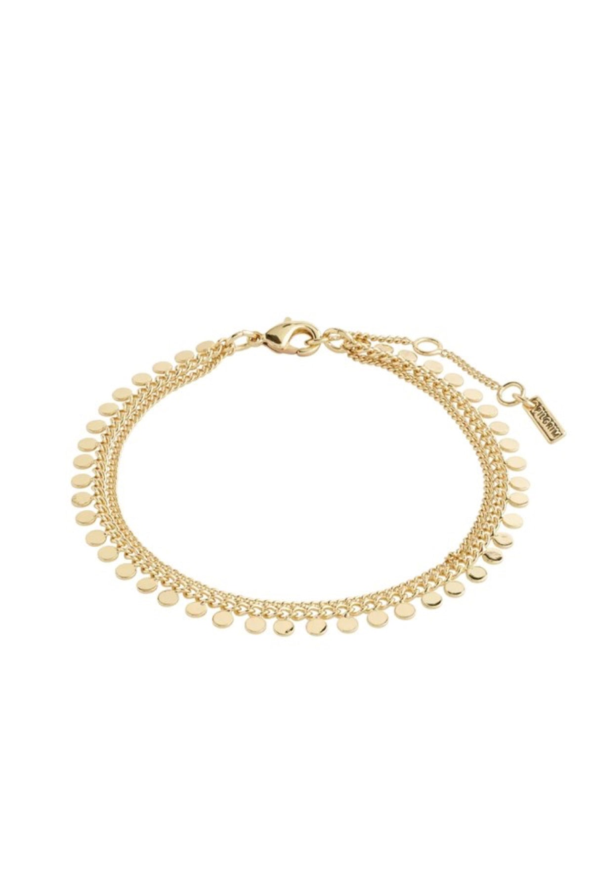 Bloom Recycled Bracelet Gold Plated