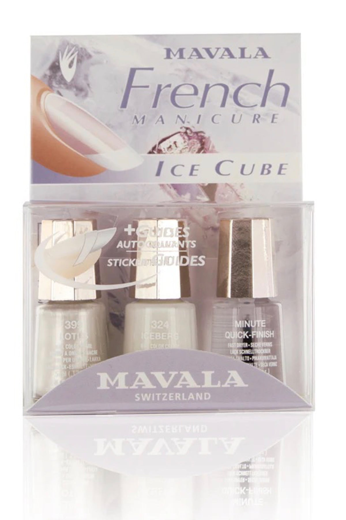 French Manicure Kit Ice Cube