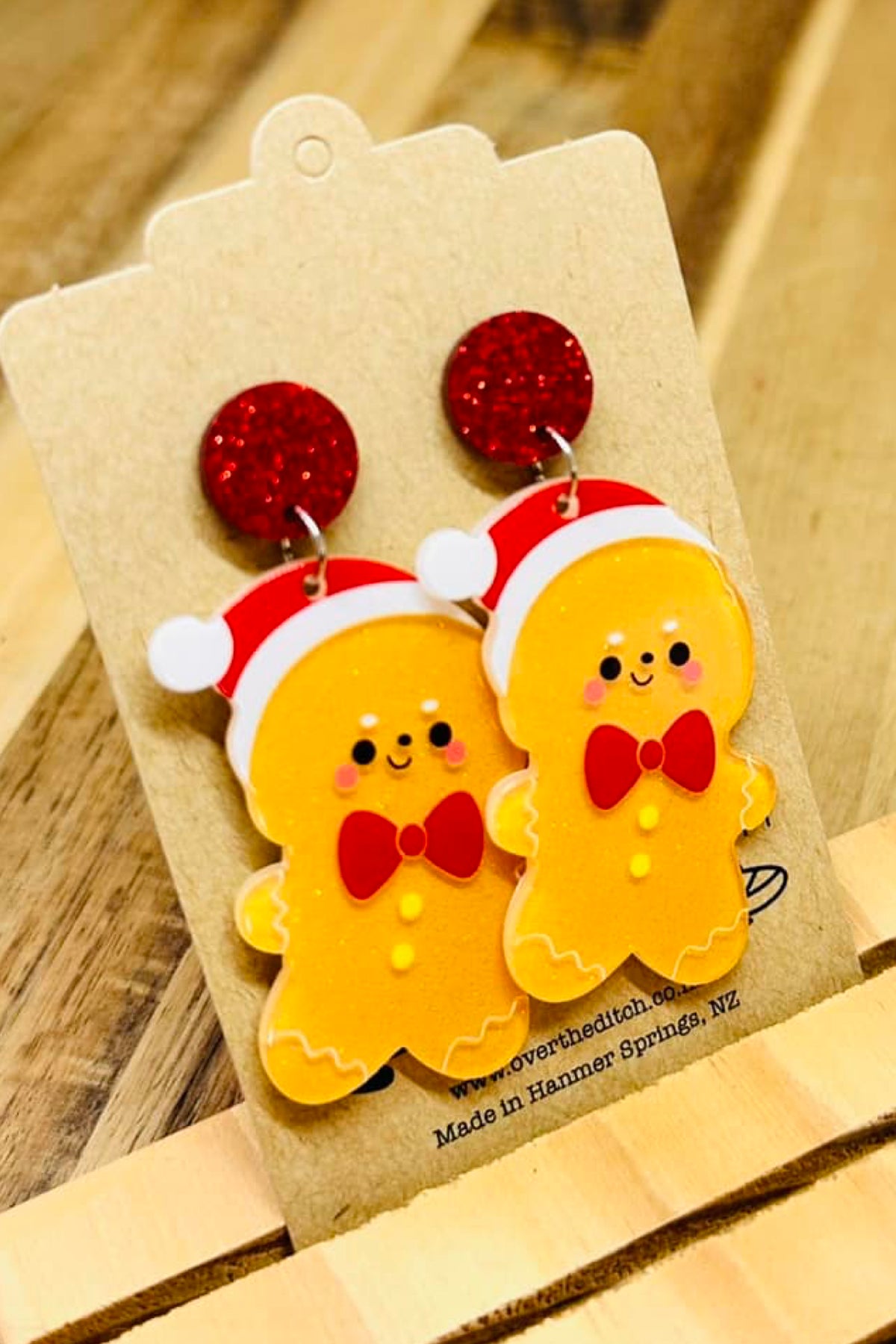 Gingerbread Baby Dangles