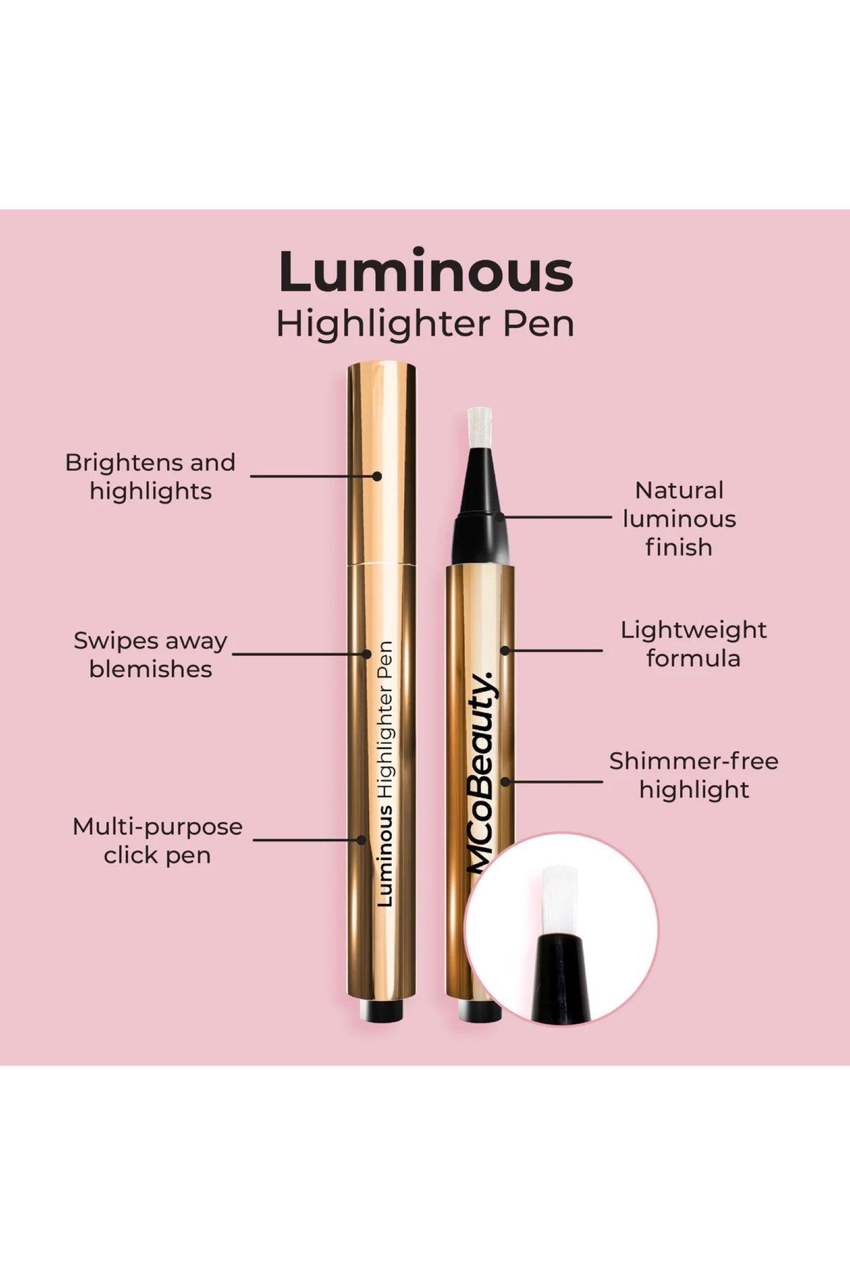 Luminous Highlighter Pen 2.5 Cool Undertones