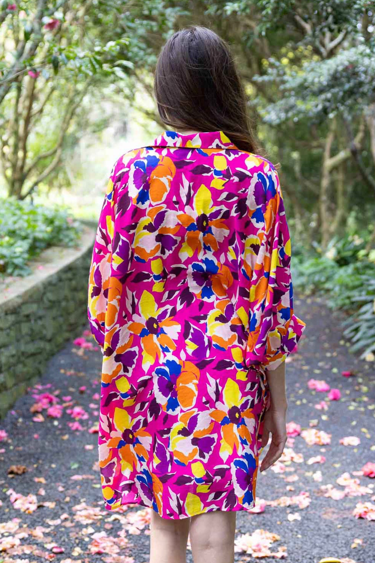 Celeste Shirt Bright Floral