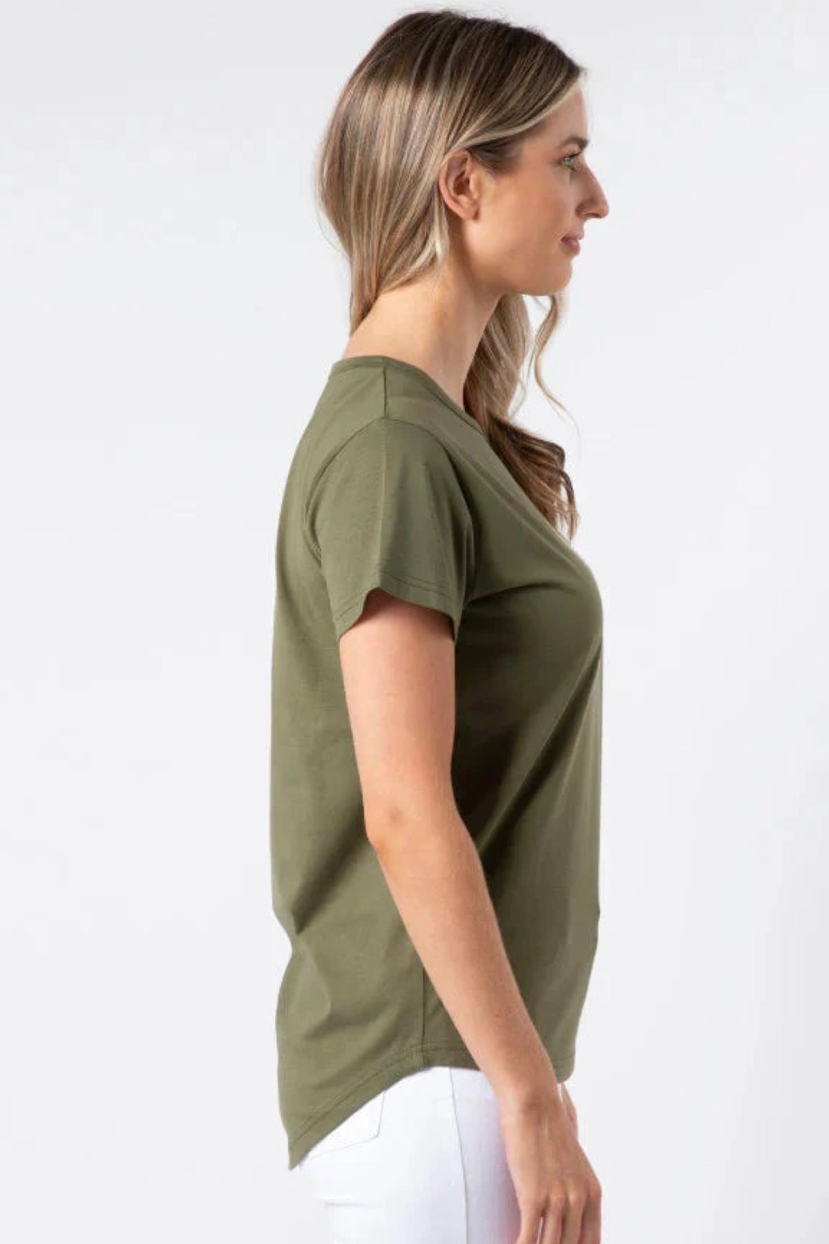 T-Shirt Khaki Petal Garden