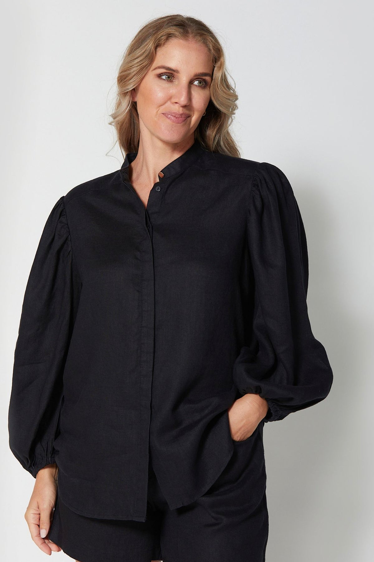 Bianca Shirt Black