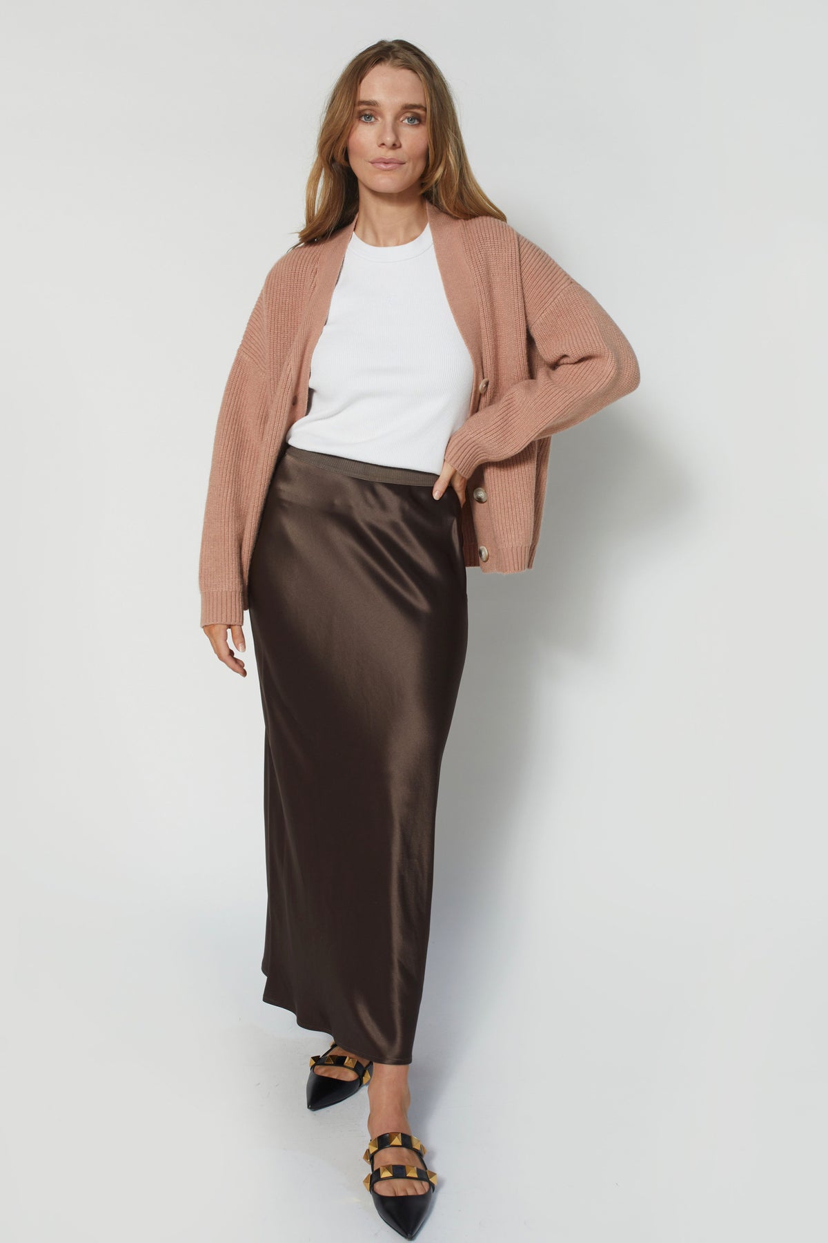 Harper Skirt Chocolate