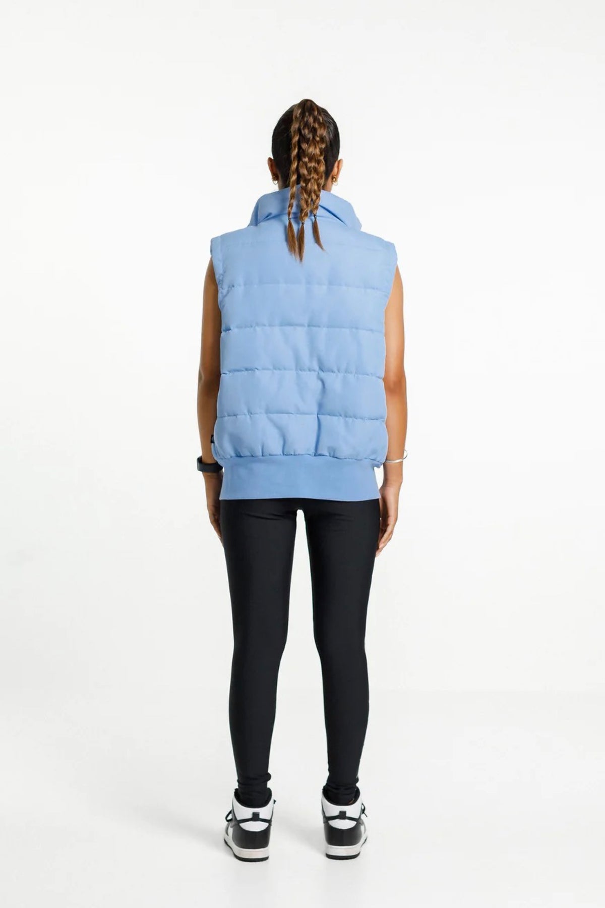 Dawn Puffer Vest Cerulean