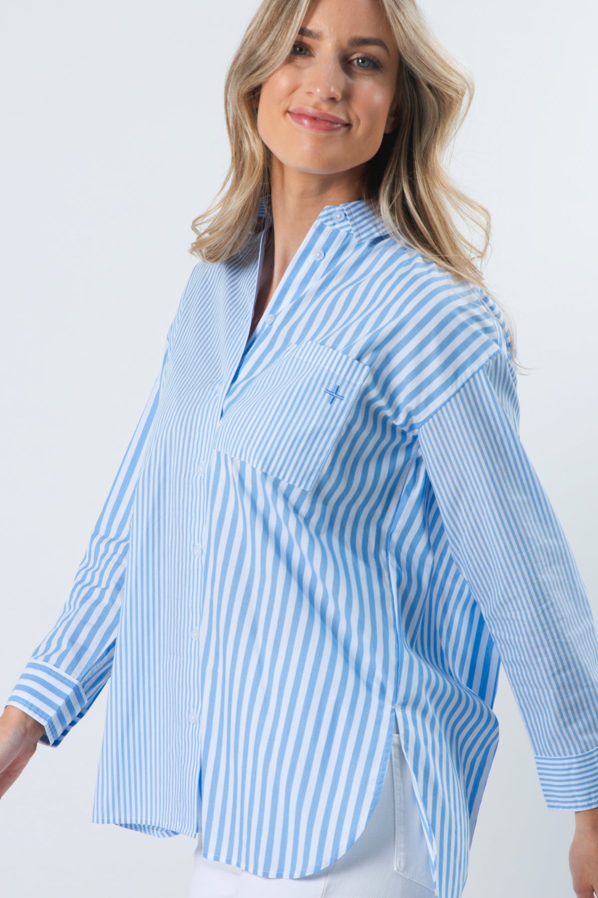 Essentials Shirt Azure Blue