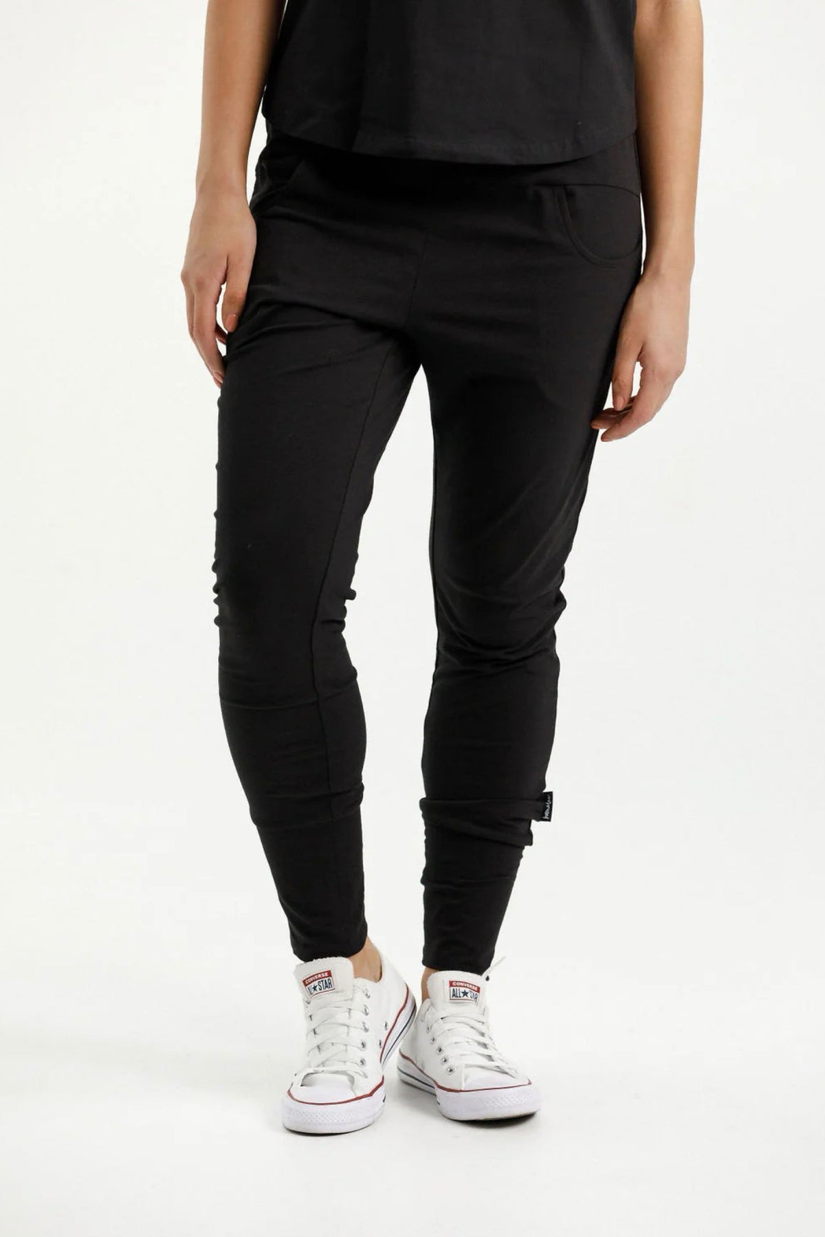 Apartment Pant Black With Lime X