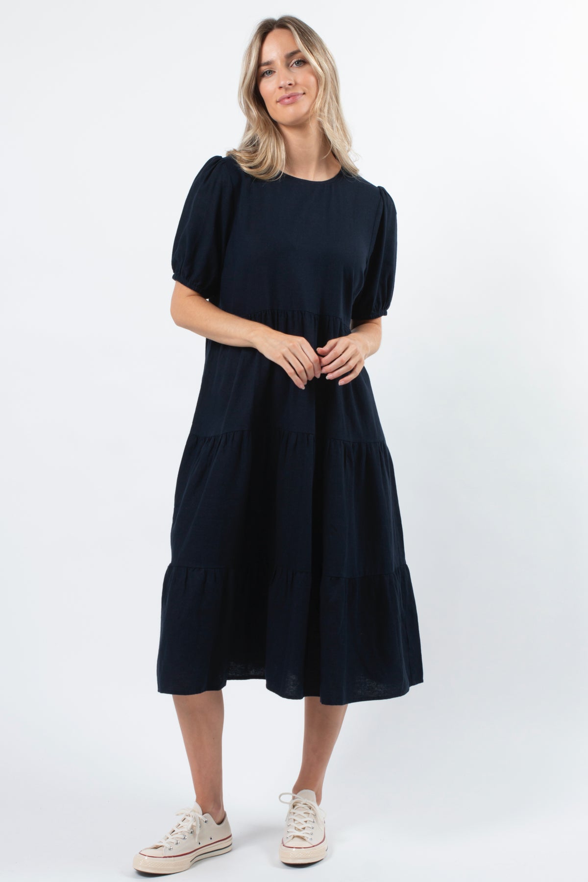 Palma Dress Navy