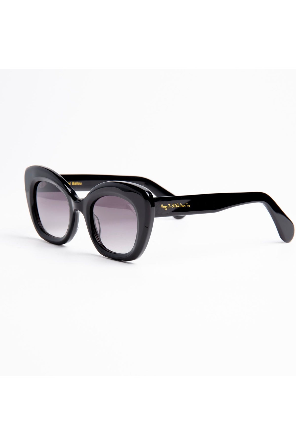 Cat Ballou Black Sunglasses