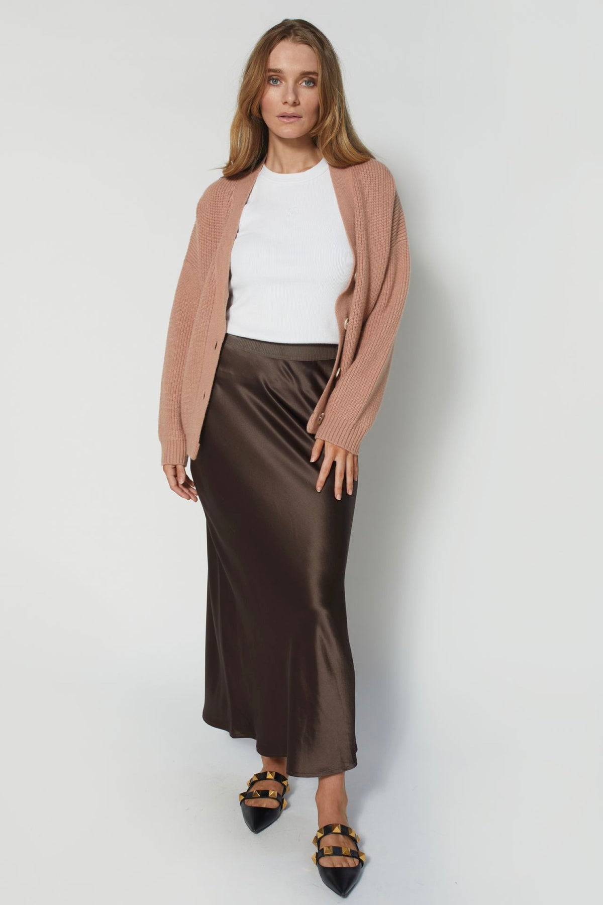 Harper Skirt Chocolate