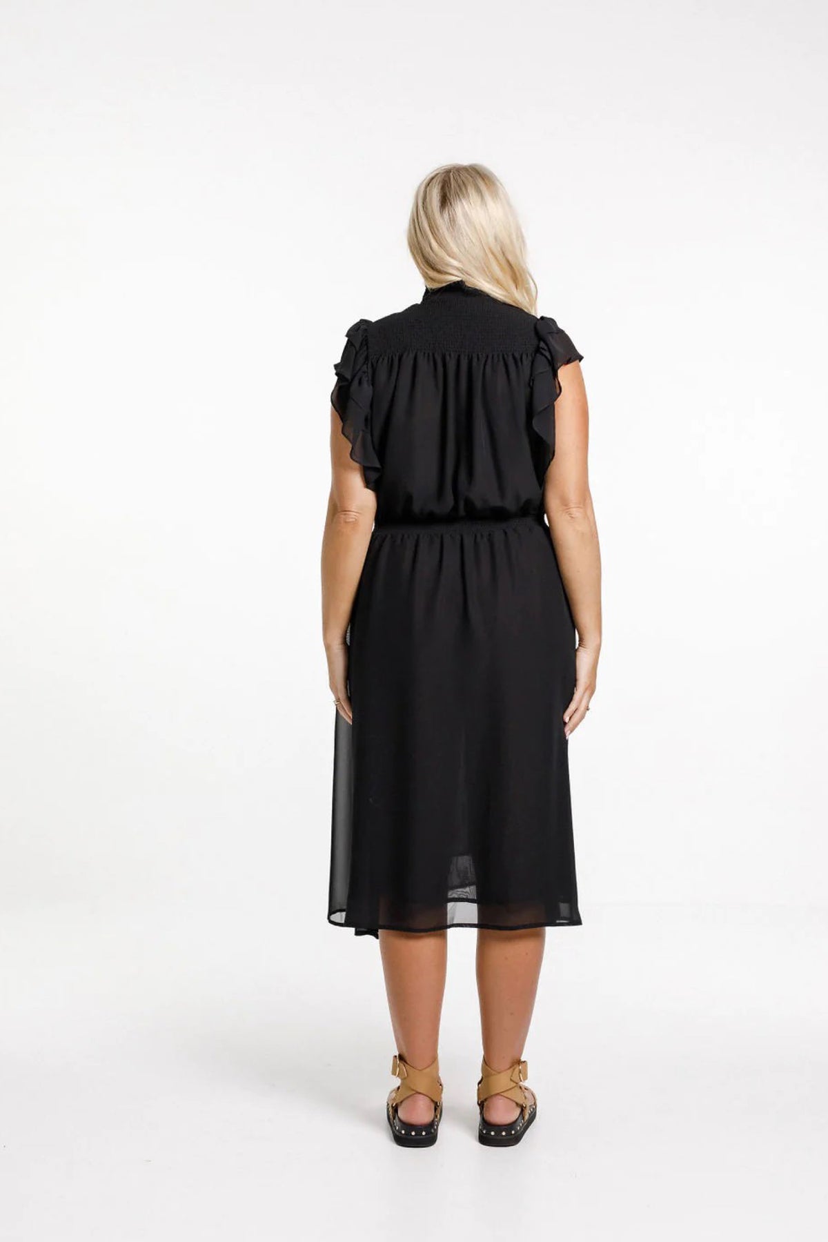 Charlie Midi Dress Black