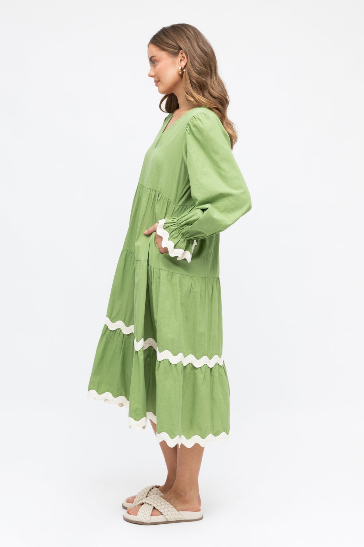 Matcha Midi Dress