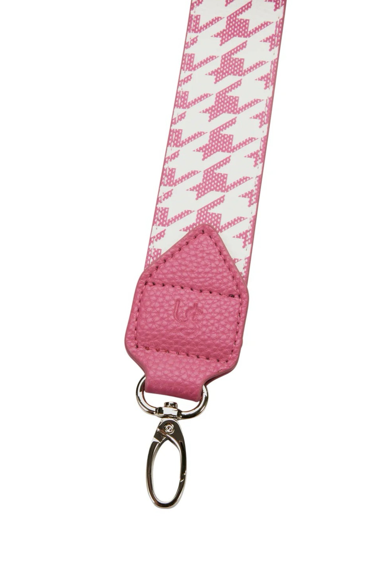 Houndstooth Strap Pink