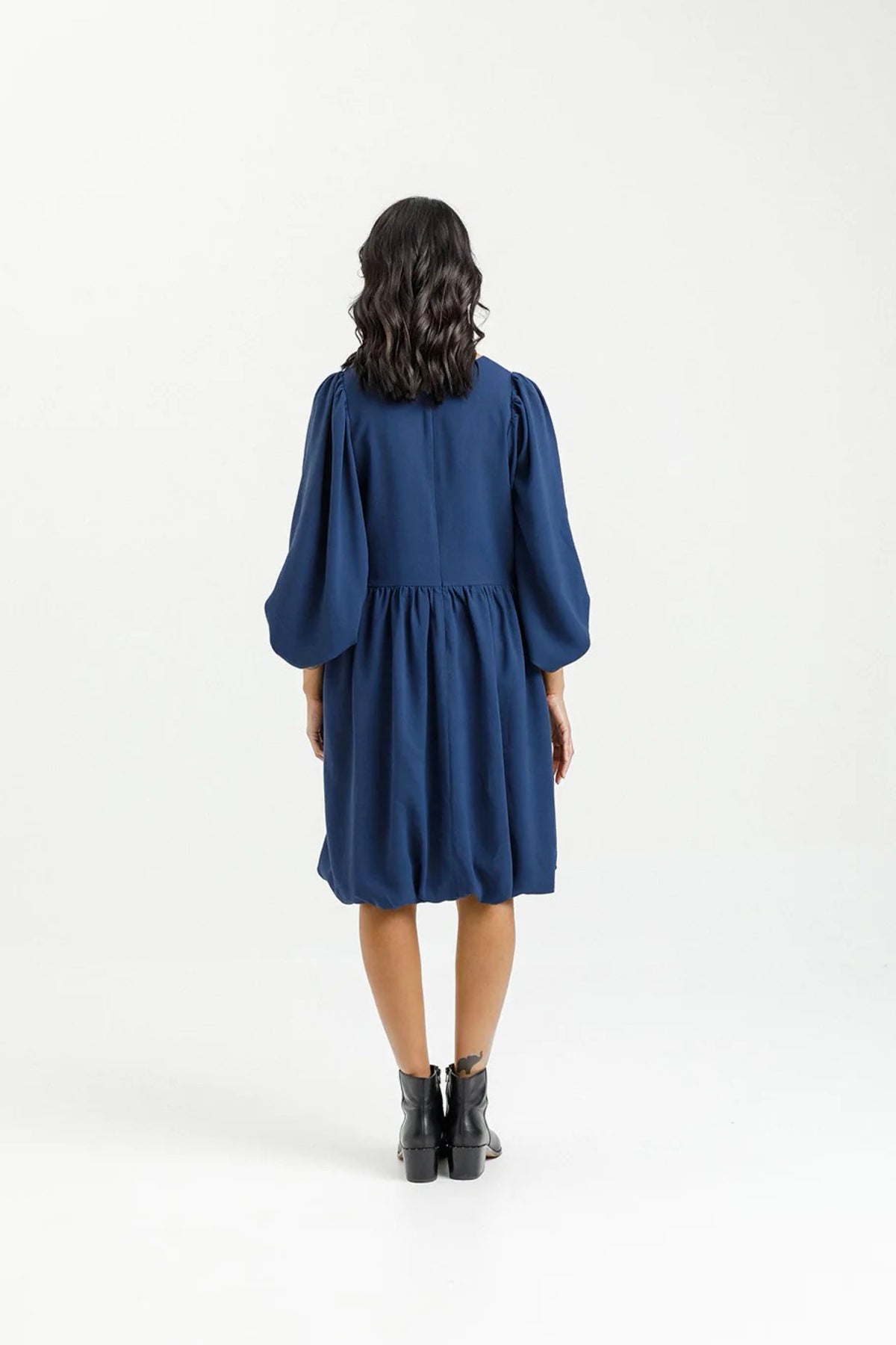 Molly Dress Indigo Blue