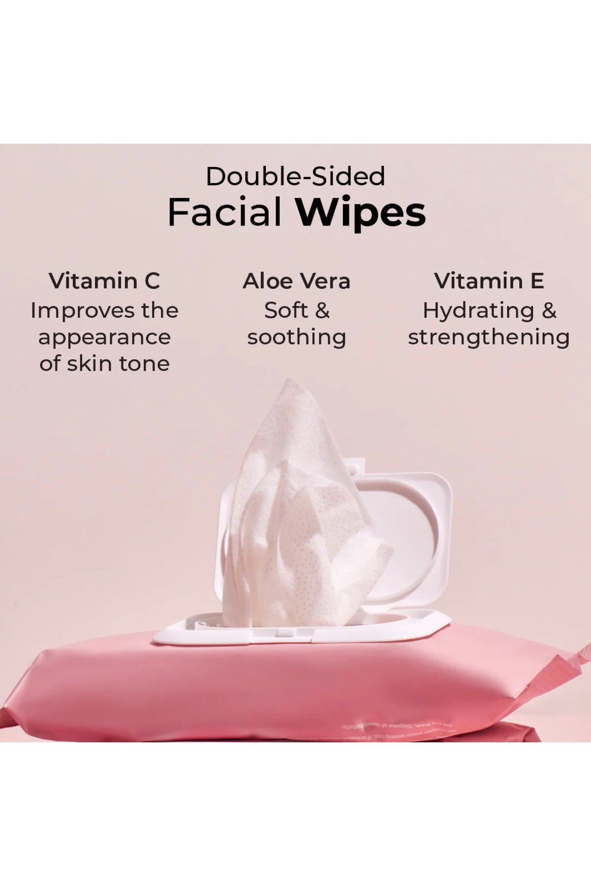 Everyday Double Sided Face Wipes