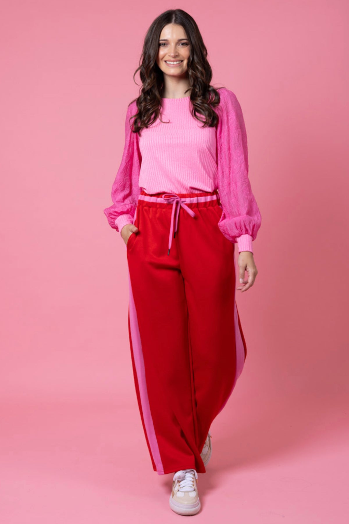 Sullivan Track Pant Red