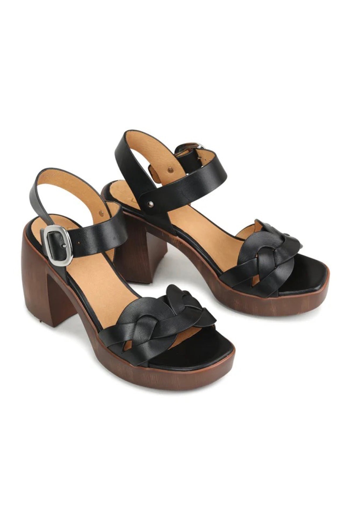 Spirited Black Sandal