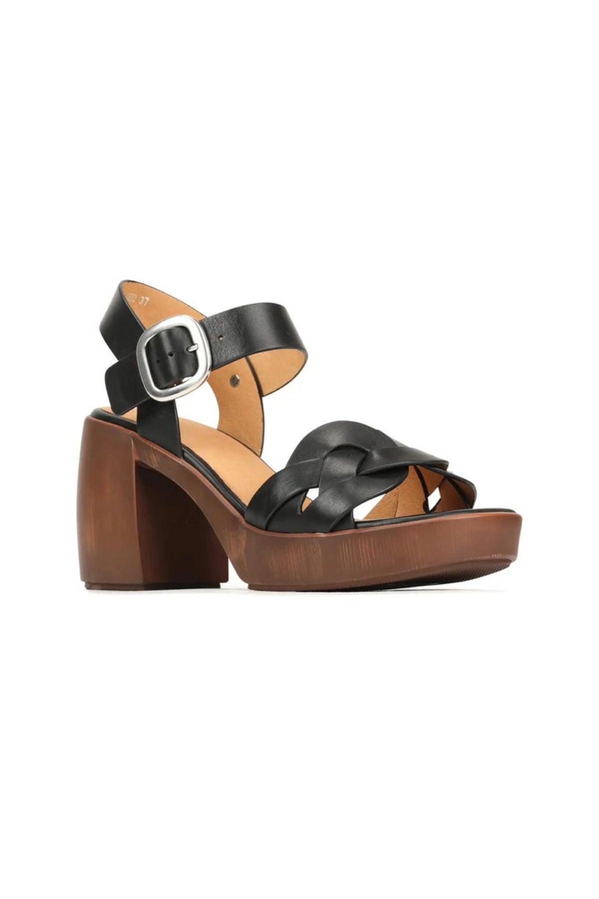 Spirited Black Sandal