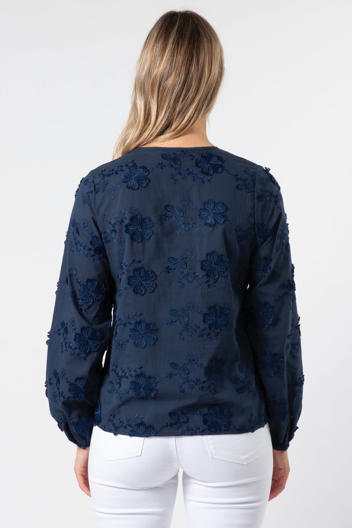 Frida Blouse Navy