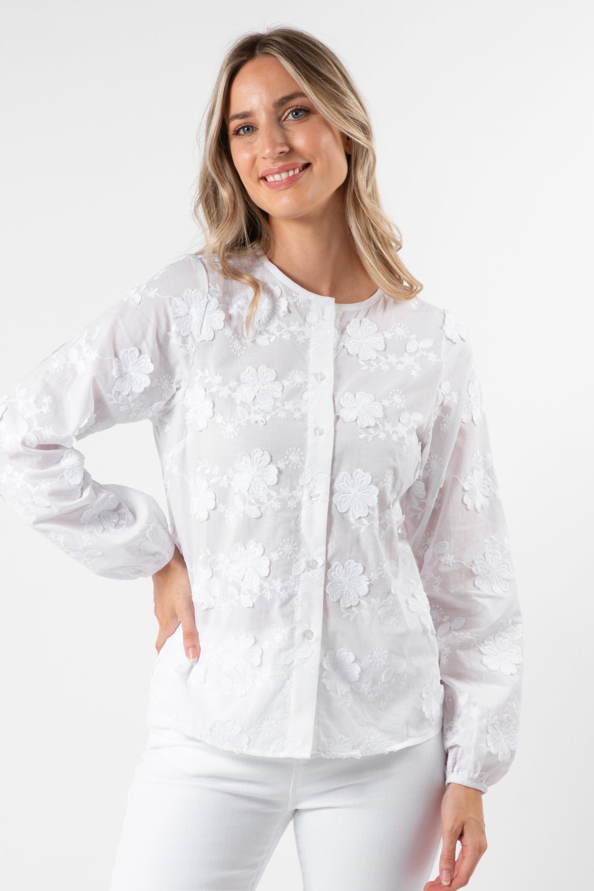 Frida Blouse White