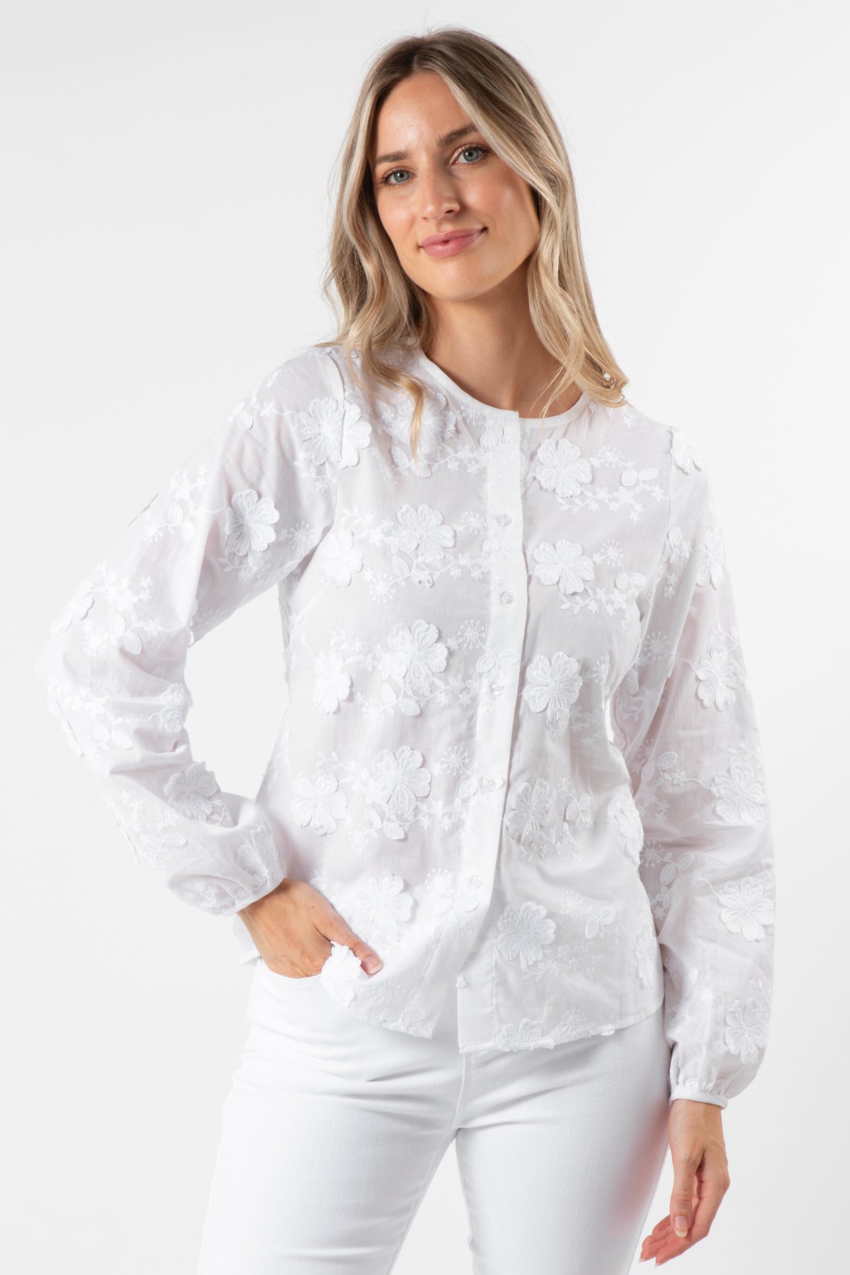 Frida Blouse White