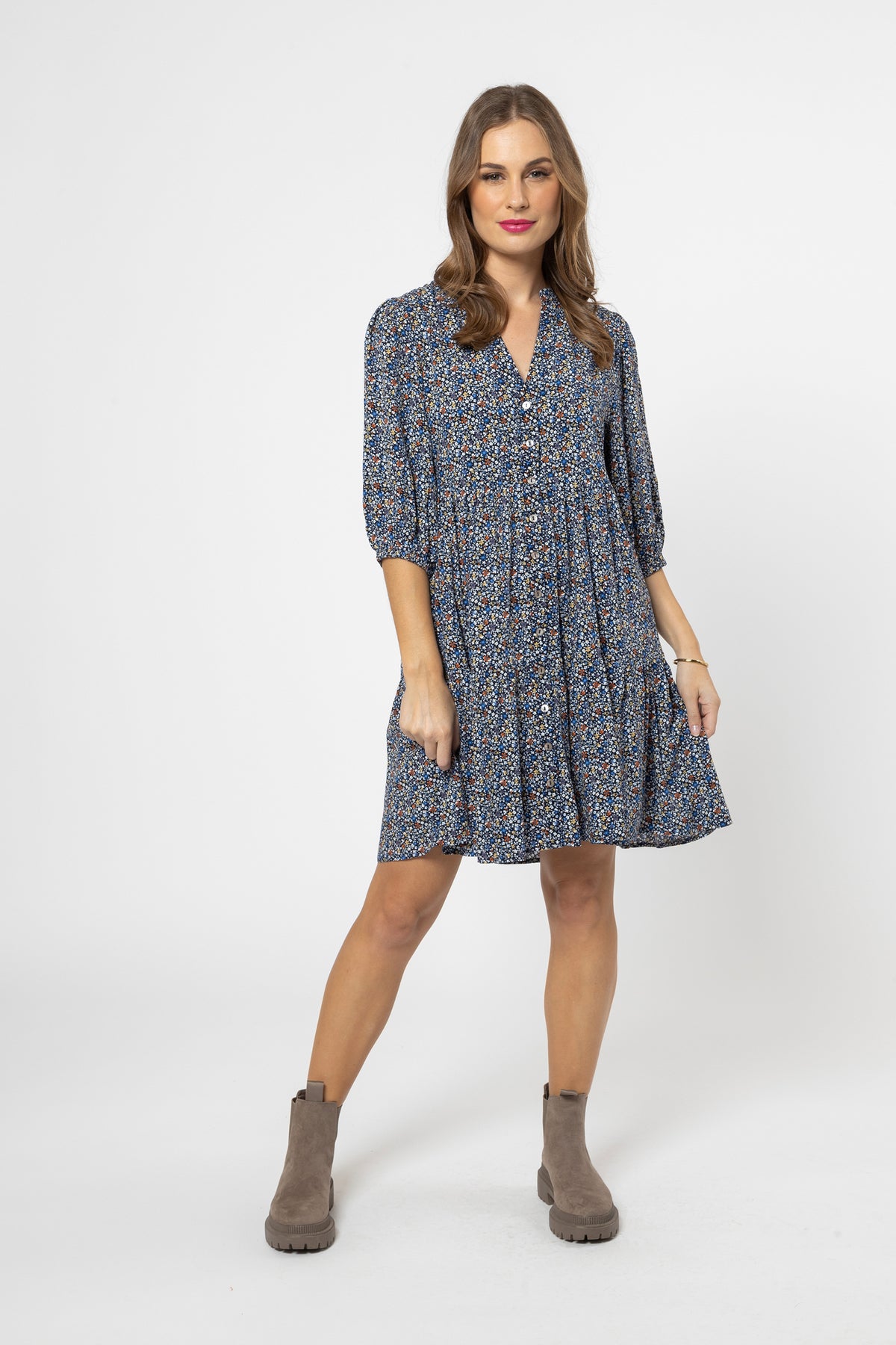 Truthful Mini Dress Summer Viscose