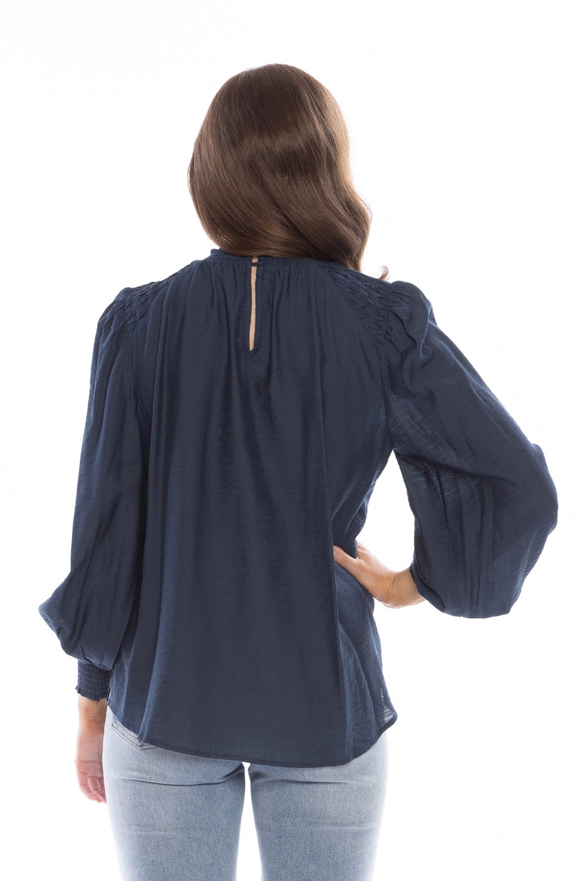 Waltz Blouse Navy