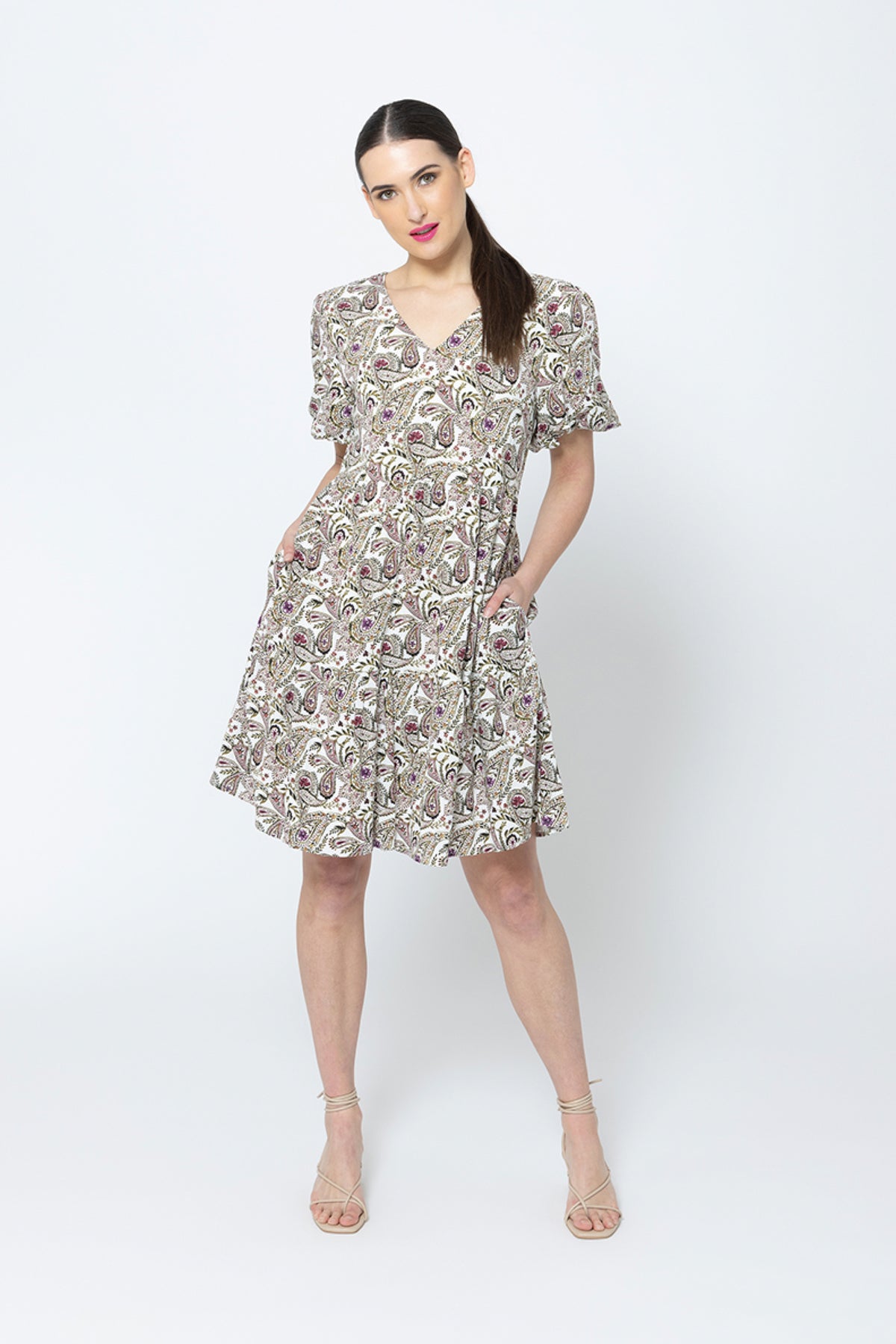 Lily Dress Paisley Vine - EXCLUSIVE TO MINT