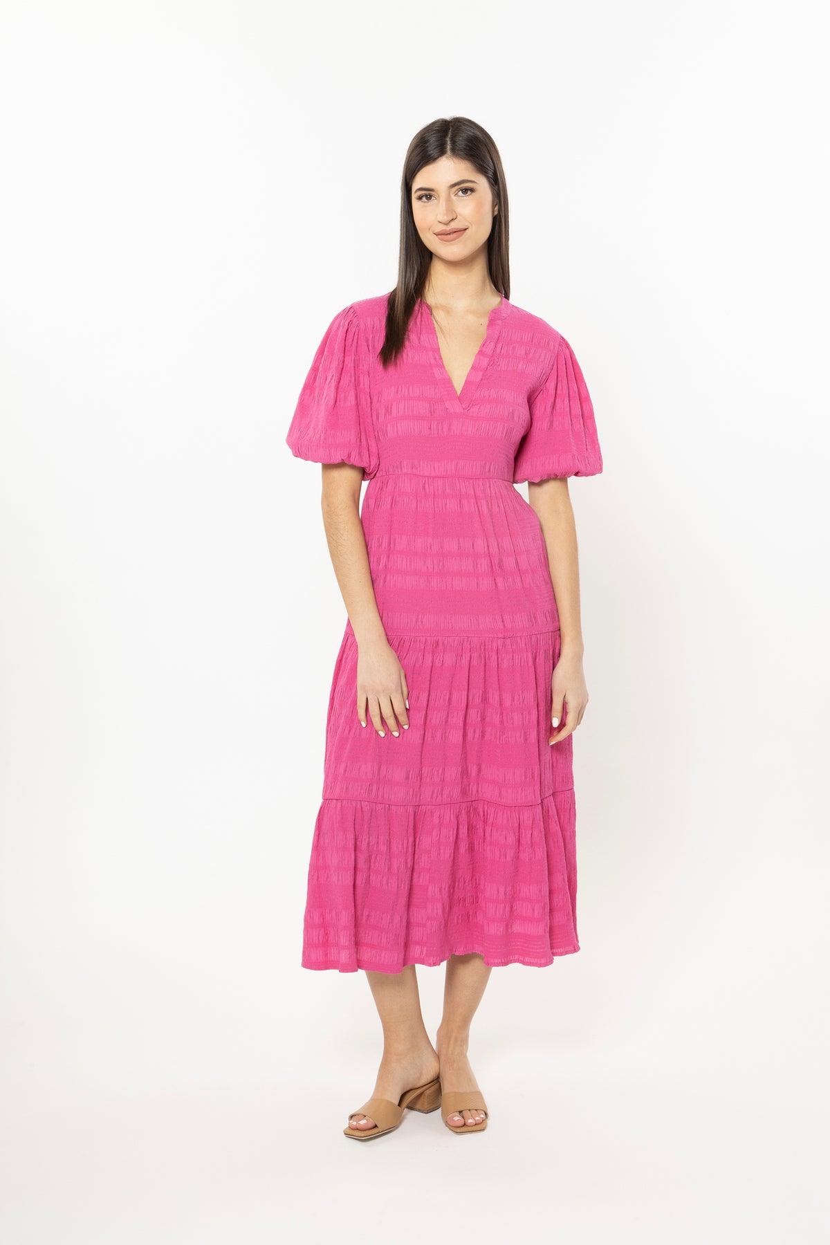 Simple Maxi Dress Pink - EXCLUSIVE TO MINT