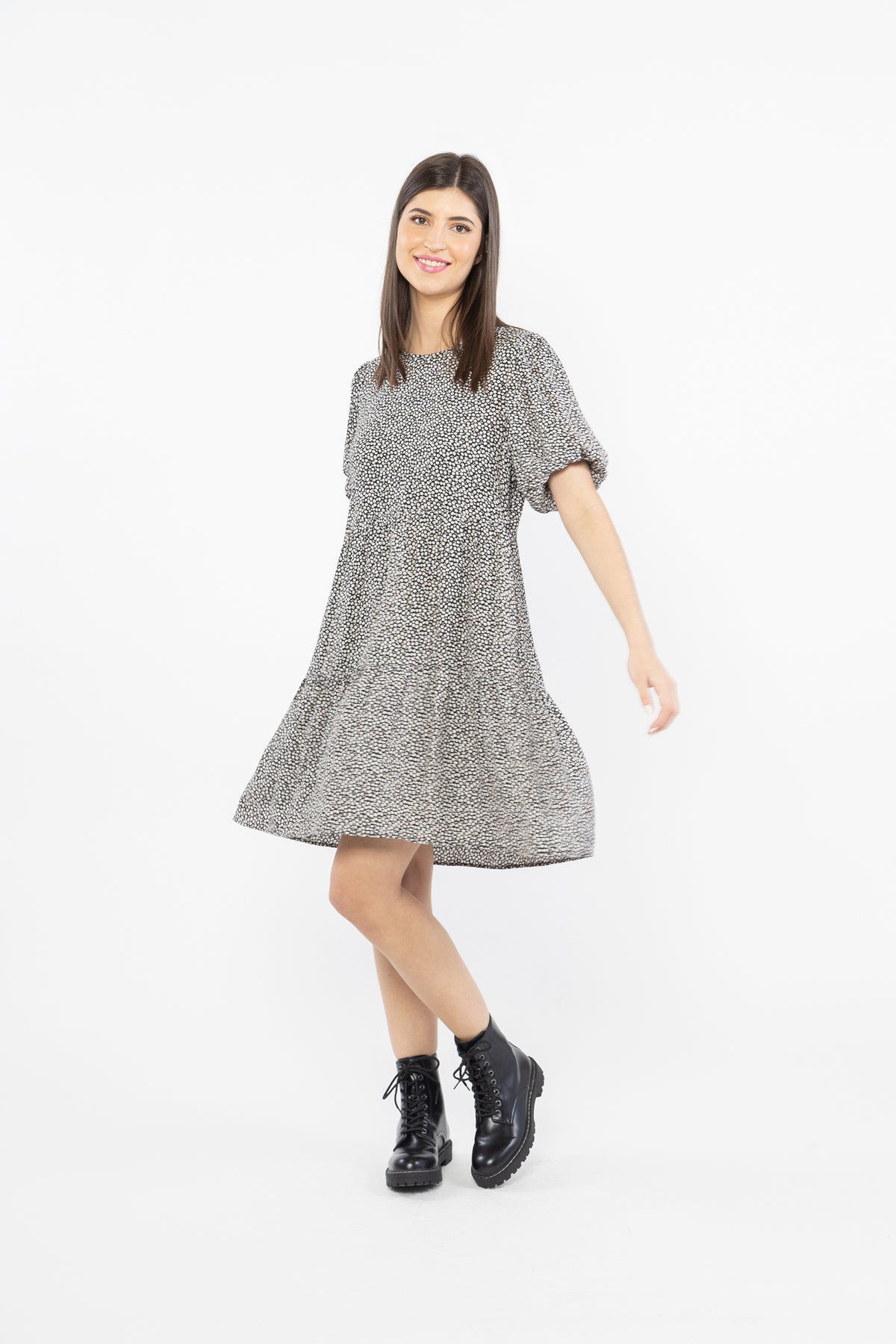 Discovery Dress Poppy Dot