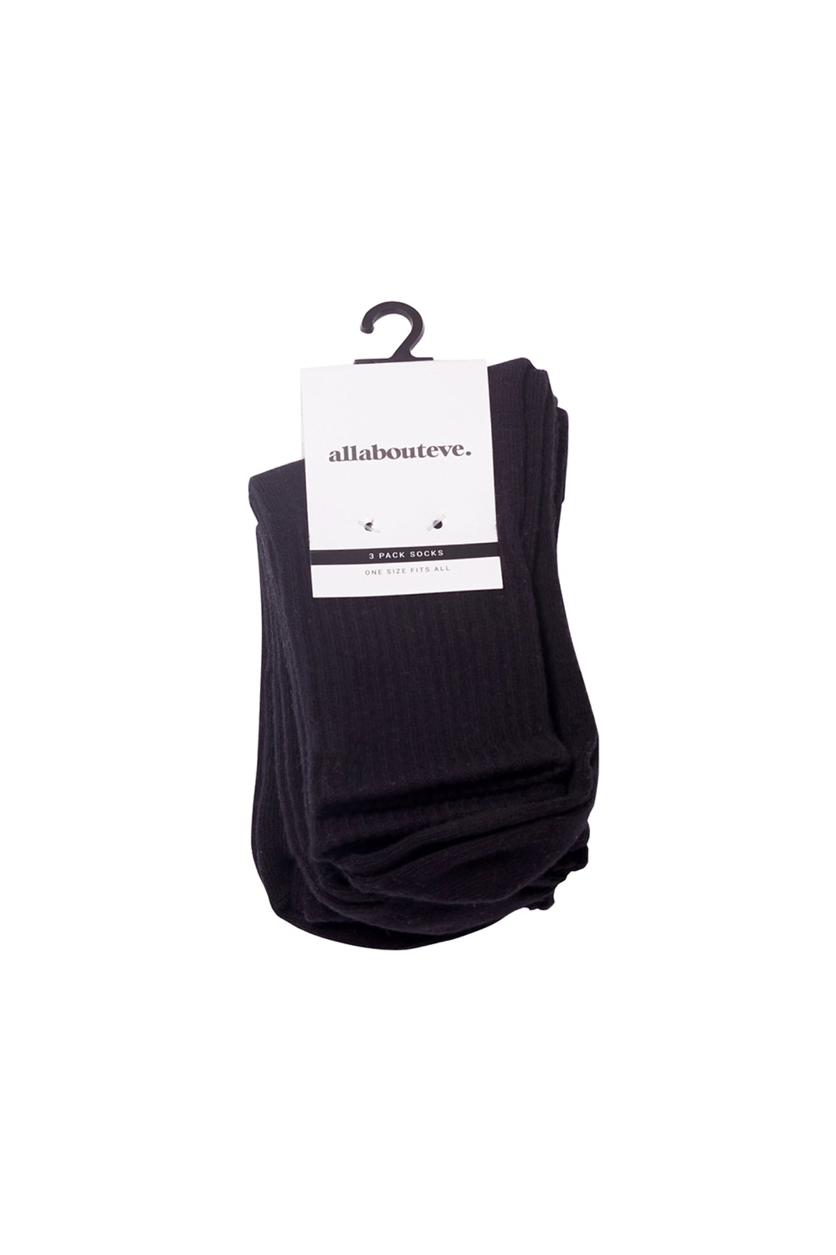 AAE Ankle Socks 3PK Black