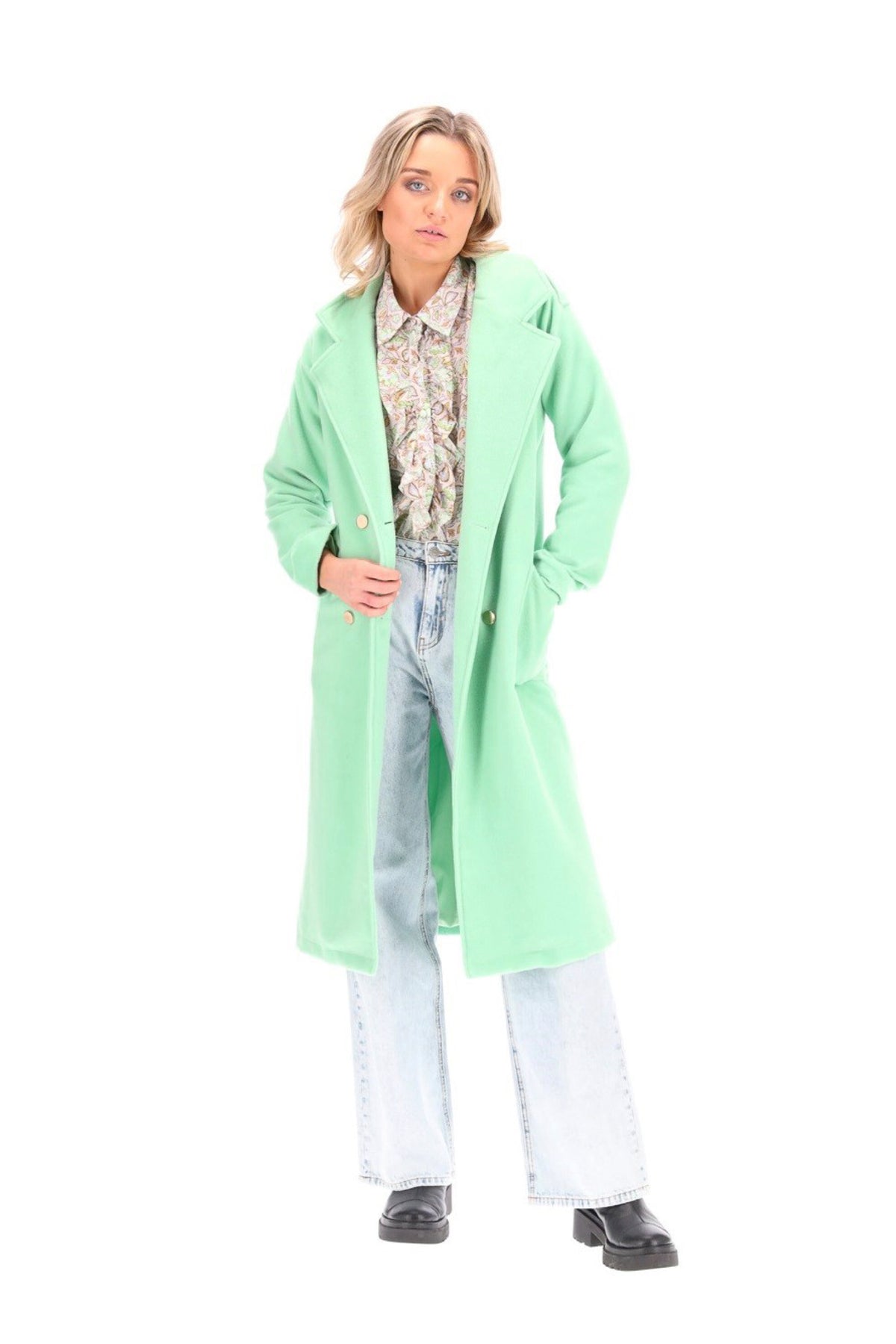 Kendra Coat Green