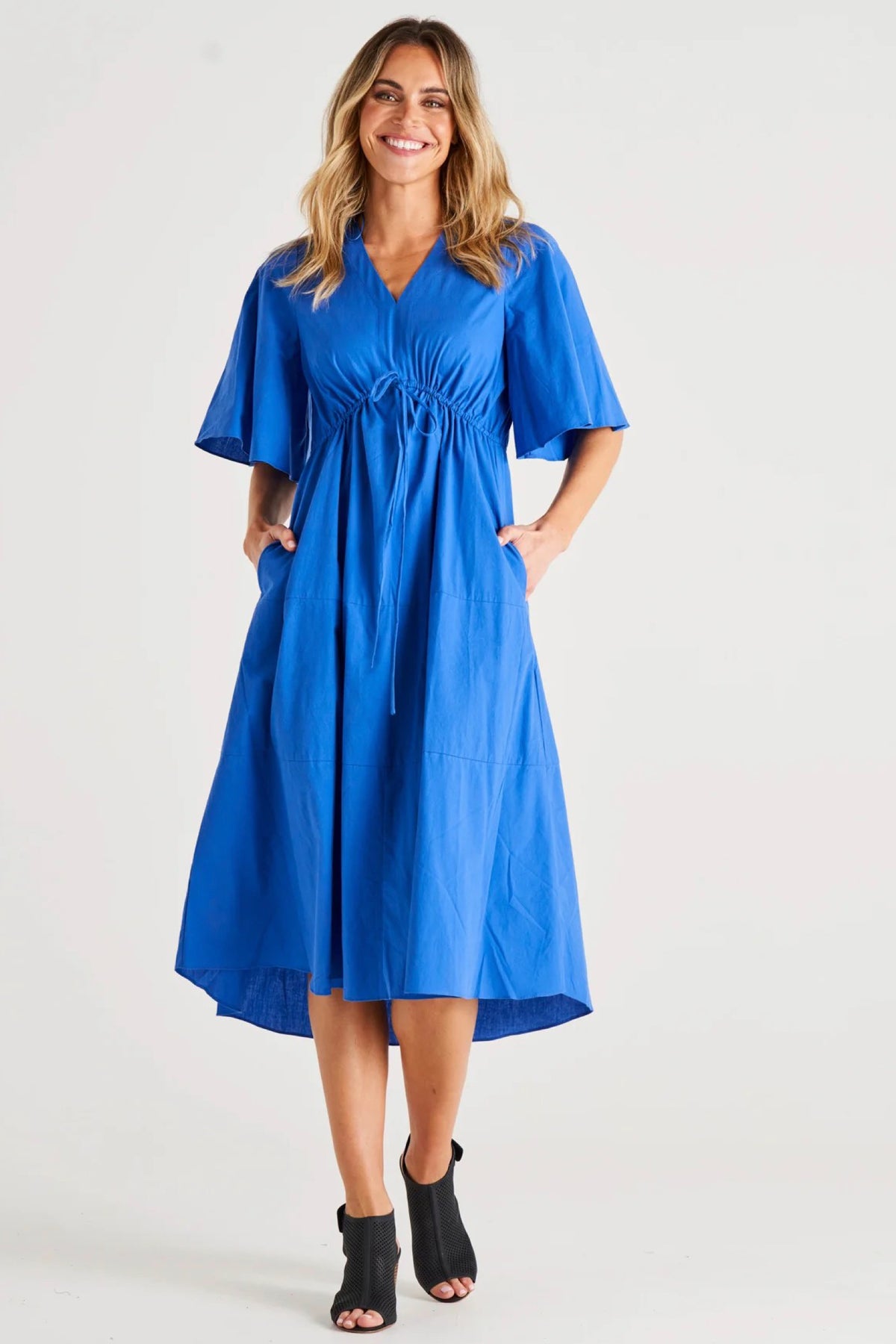 Cora Dress Iris Blue