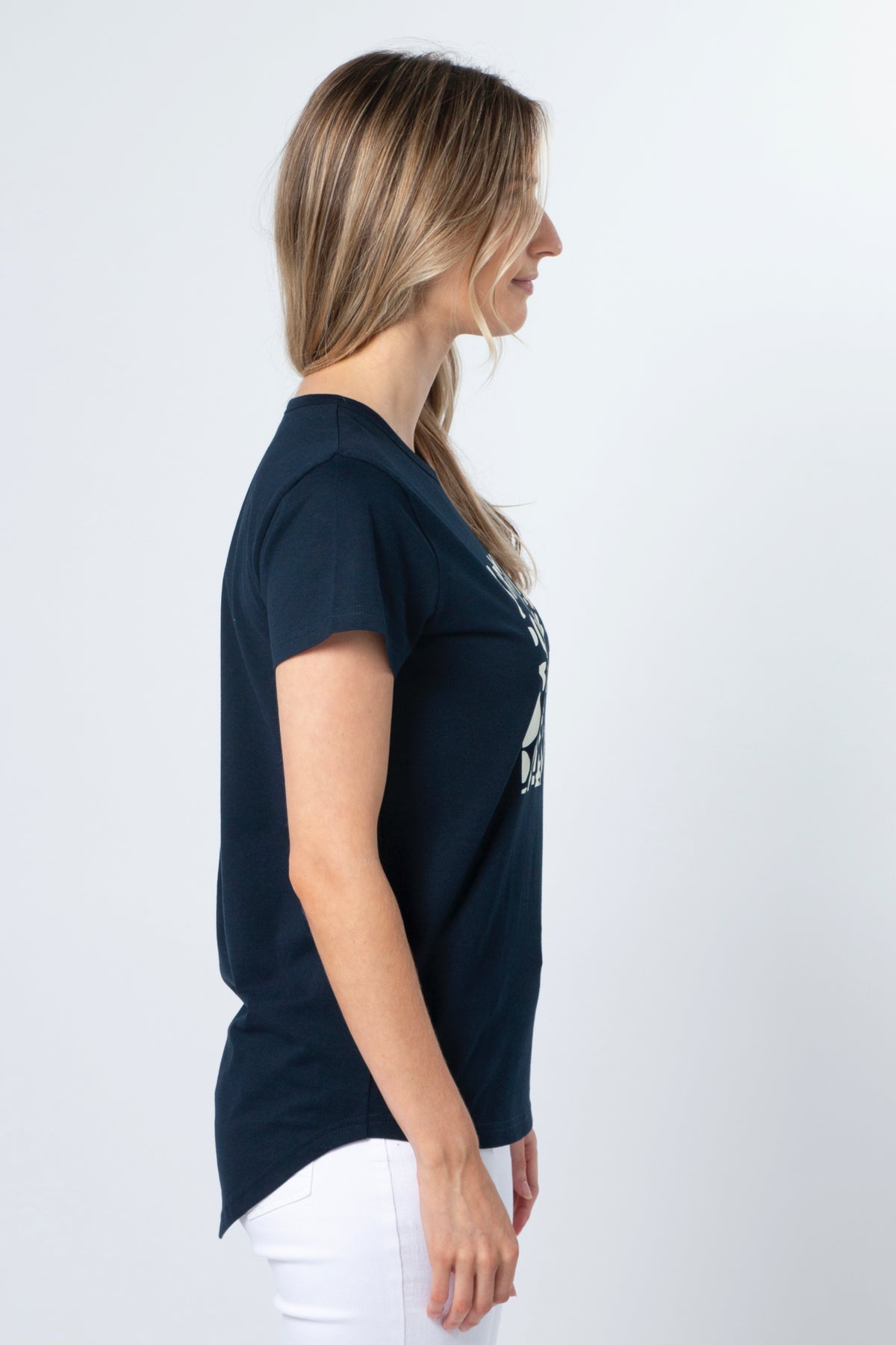 T-Shirt Navy Geo